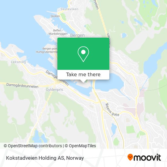 Kokstadveien Holding AS map