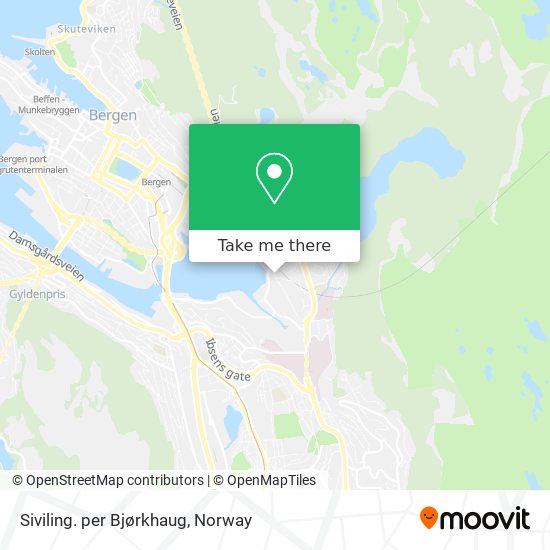 Siviling. per Bjørkhaug map