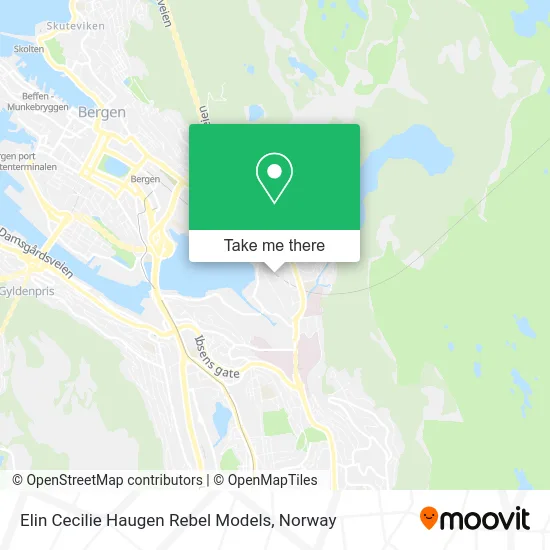 Elin Cecilie Haugen Rebel Models map