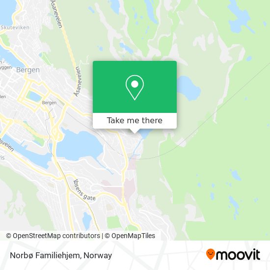 Norbø Familiehjem map