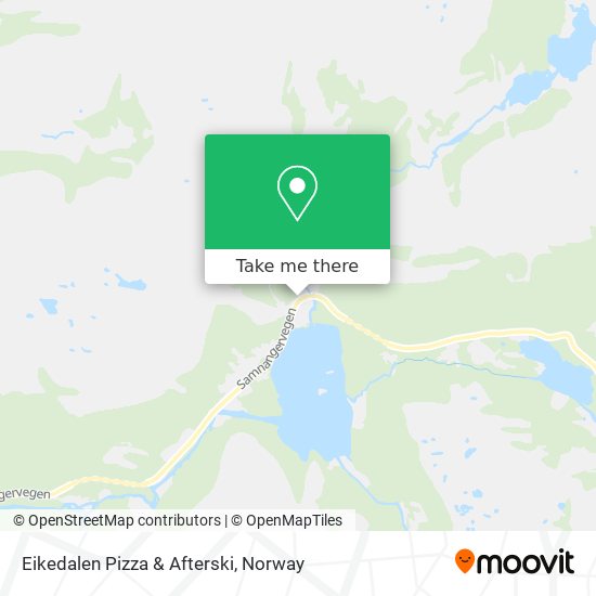 Eikedalen Pizza & Afterski map