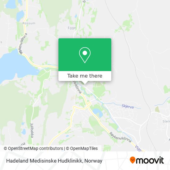 Hadeland Medisinske Hudklinikk map