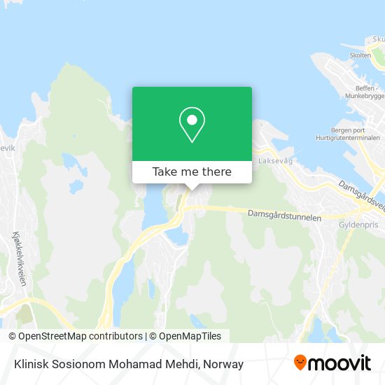 Klinisk Sosionom Mohamad Mehdi map