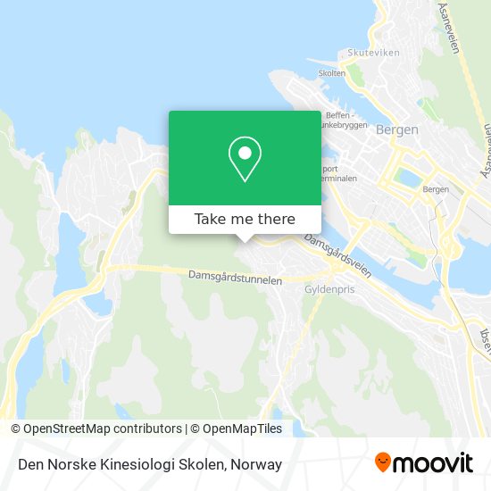 Den Norske Kinesiologi Skolen map