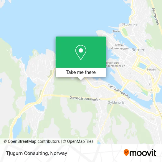 Tjugum Consulting map