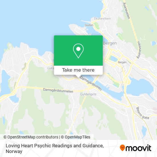 Loving Heart Psychic Readings and Guidance map