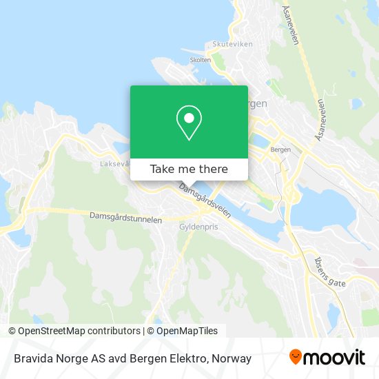 Bravida Norge AS avd Bergen Elektro map