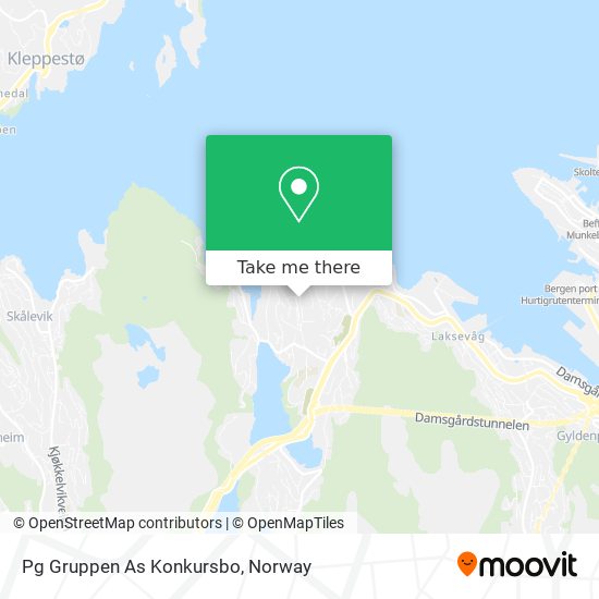 Pg Gruppen As Konkursbo map