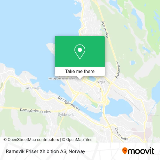 Ramsvik Frisør Xhibition AS map