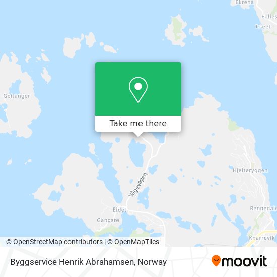 Byggservice Henrik Abrahamsen map