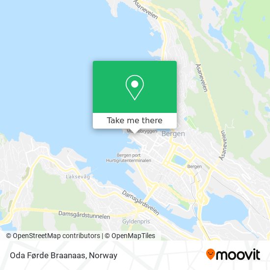 Oda Førde Braanaas map