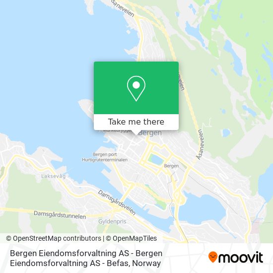 Bergen Eiendomsforvaltning AS - Bergen Eiendomsforvaltning AS - Befas map