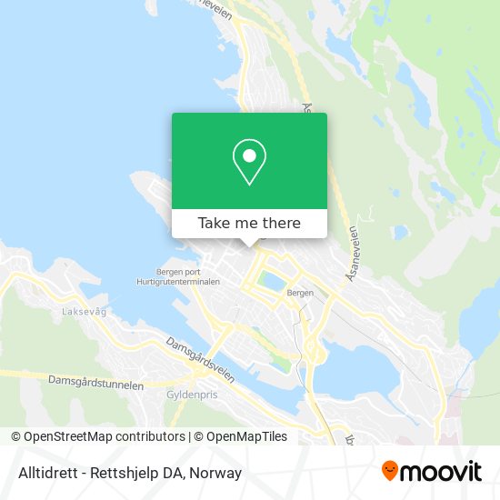 Alltidrett - Rettshjelp DA map