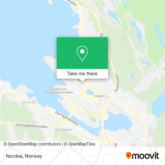 Nordea map