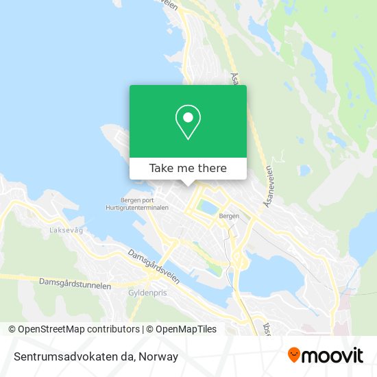 Sentrumsadvokaten da map