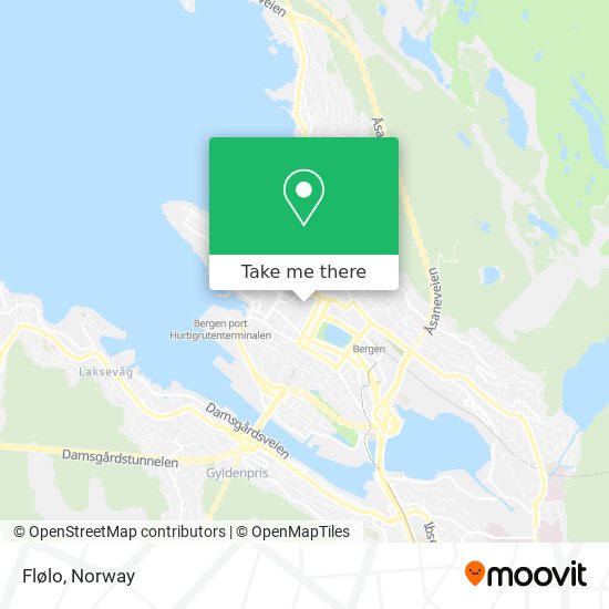 Flølo map
