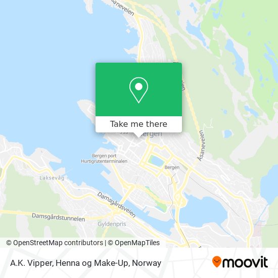 A.K. Vipper, Henna og Make-Up map