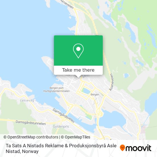 Ta Sats A Nistads Reklame & Produksjonsbyrå Asle Nistad map