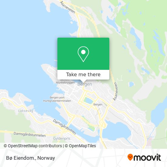 Bø Eiendom. map