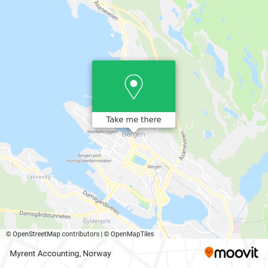 Myrent Accounting map