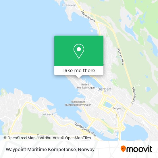 Waypoint Maritime Kompetanse map