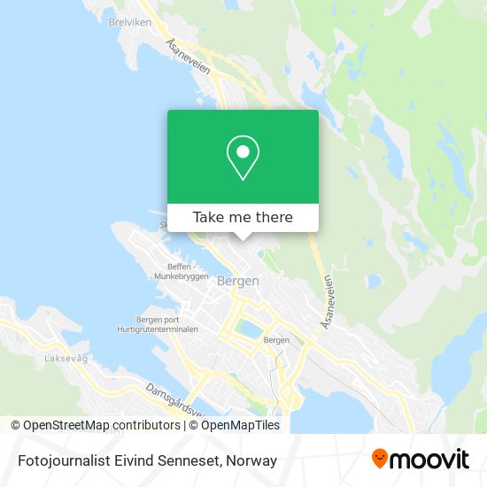 Fotojournalist Eivind Senneset map