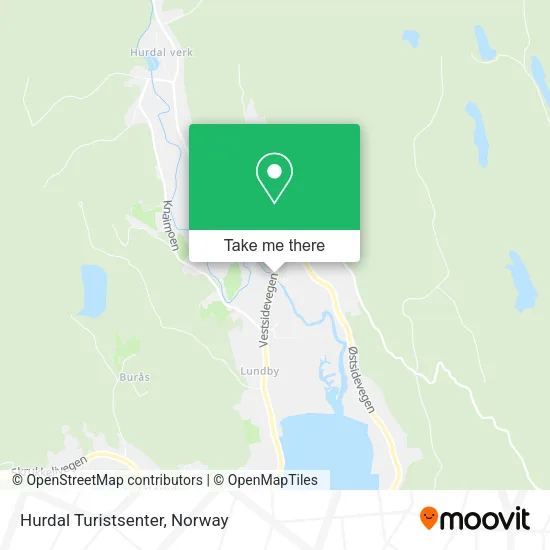 Hurdal Turistsenter map