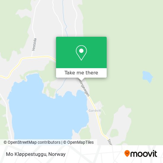 Mo Kløppestuggu map