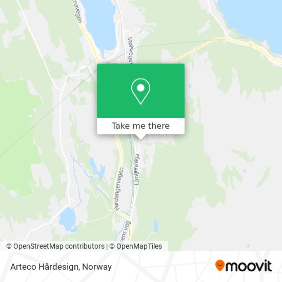 Arteco Hårdesign map