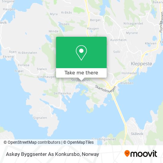 Askøy Byggsenter As Konkursbo map