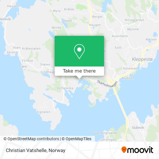 Christian Vatshelle map