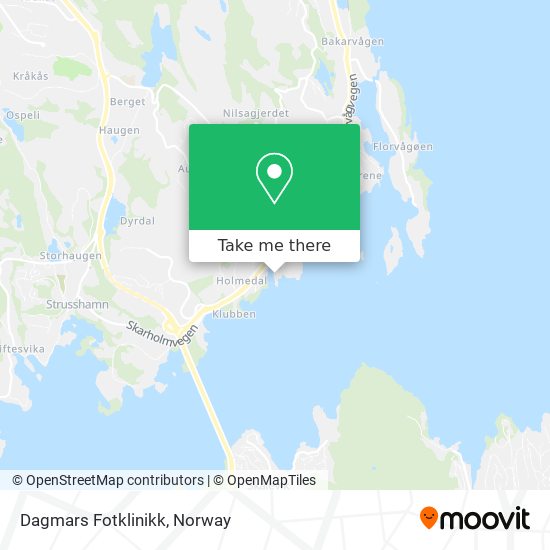 Dagmars Fotklinikk map