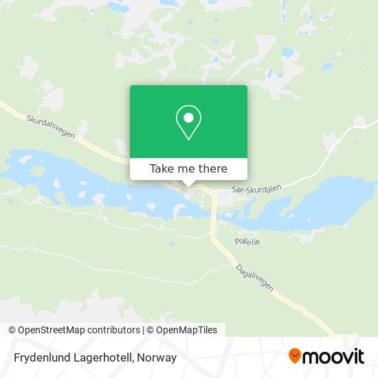 Frydenlund Lagerhotell map