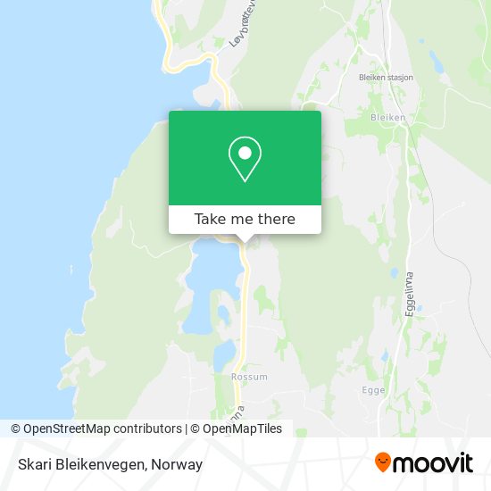 Skari Bleikenvegen map