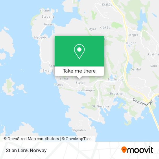 Stian Lerø map
