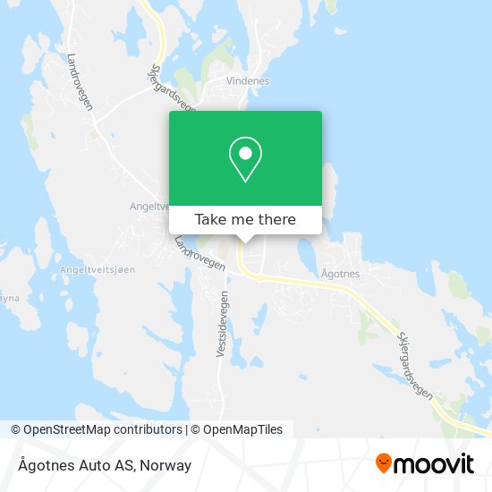 Ågotnes Auto AS map