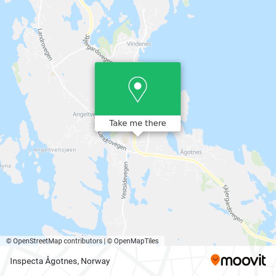 Inspecta Ågotnes map