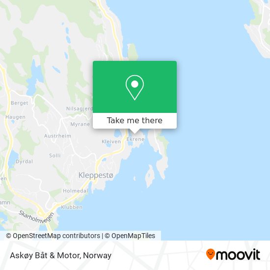 Askøy Båt & Motor map