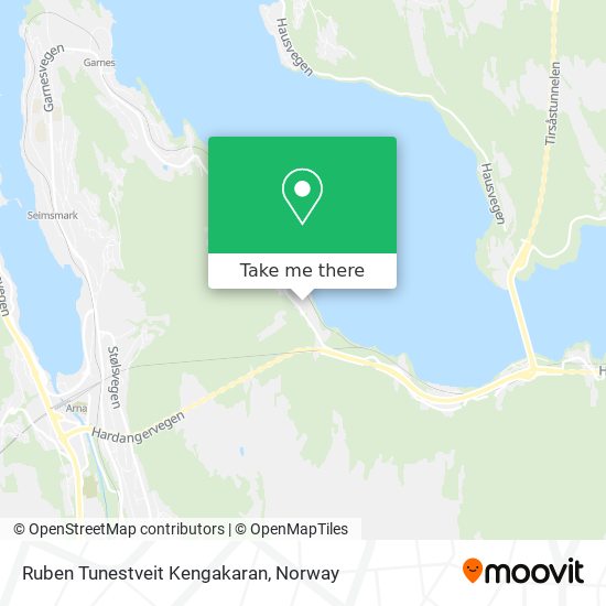 Ruben Tunestveit Kengakaran map
