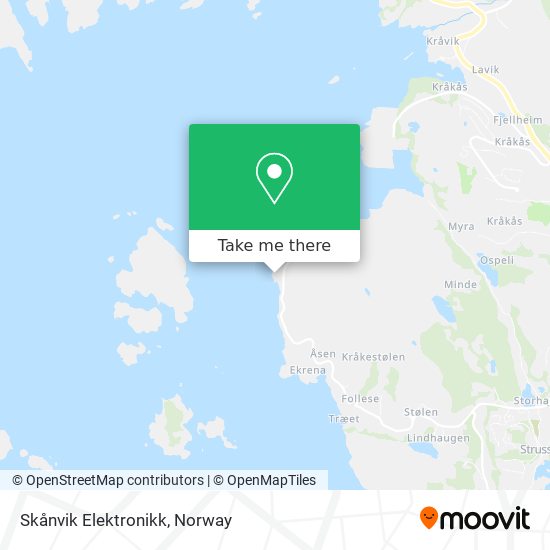 Skånvik Elektronikk map