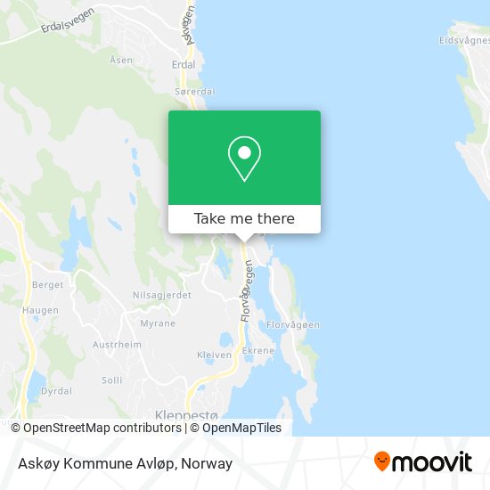 Askøy Kommune Avløp map