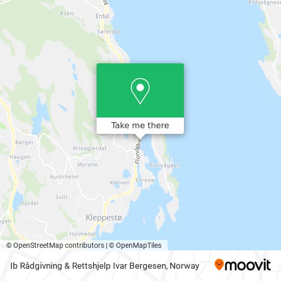 Ib Rådgivning & Rettshjelp Ivar Bergesen map
