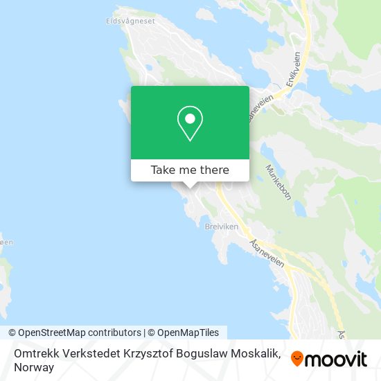 Omtrekk Verkstedet Krzysztof Boguslaw Moskalik map