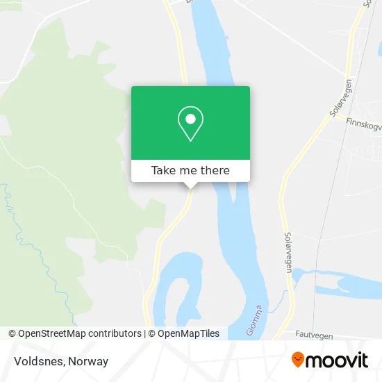 Voldsnes map