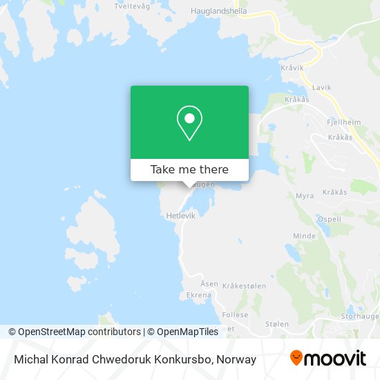 Michal Konrad Chwedoruk Konkursbo map