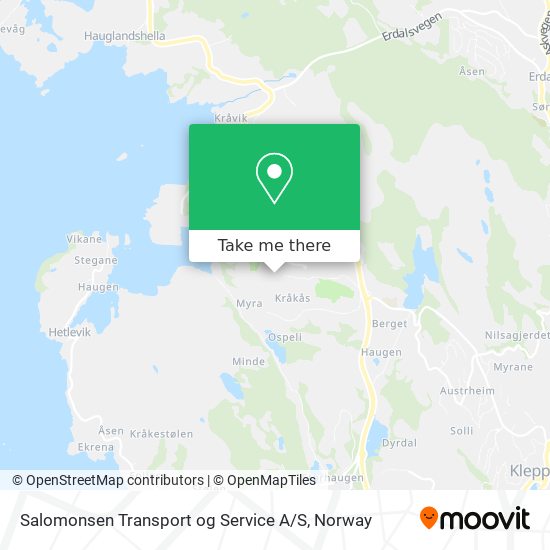 Salomonsen Transport og Service A / S map