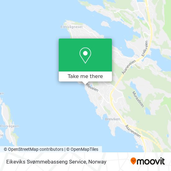 Eikeviks Svømmebasseng Service map