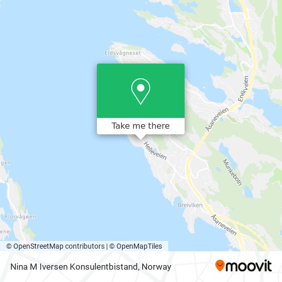 Nina M Iversen Konsulentbistand map