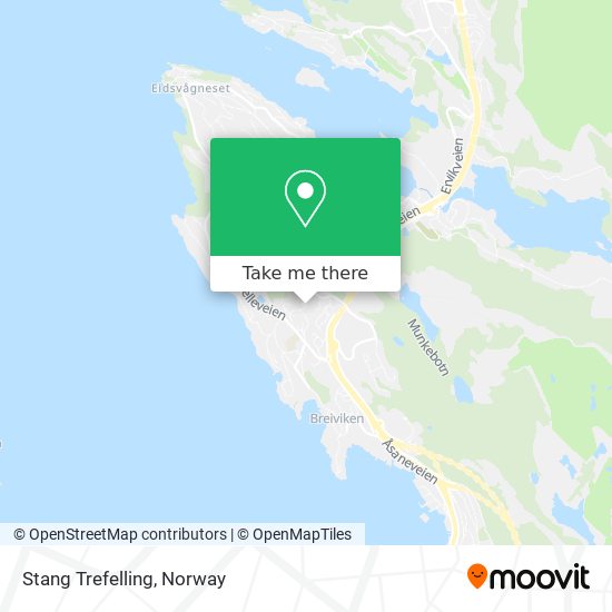 Stang Trefelling map