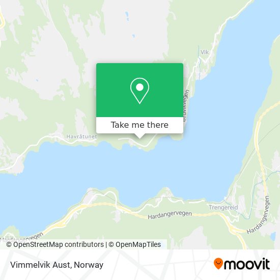 Vimmelvik Aust map